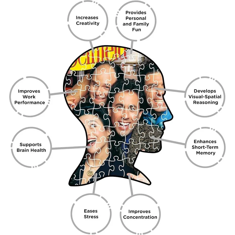 Seinfeld Group 500 Piece Jigsaw Puzzle - Precision Fit Officially Licensed 14x19